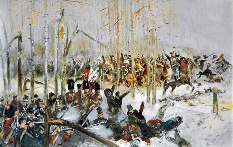 General Doumerc and his cuirassiers at the Berezina …