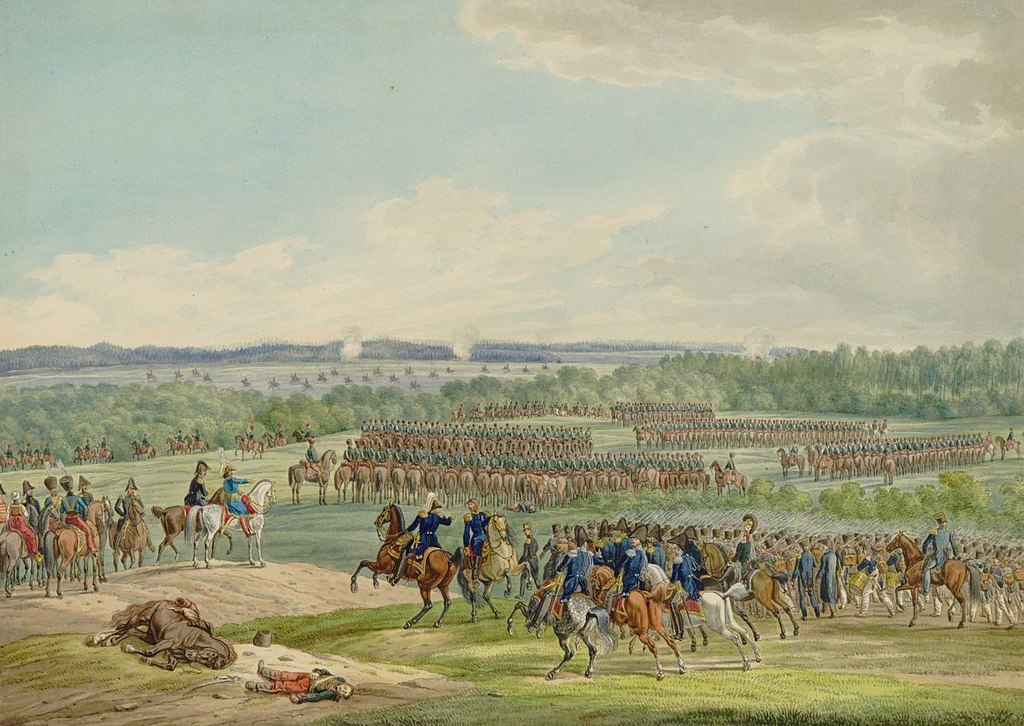 A doctor’s recounting of the battle of Ostrovno, July 1812 …