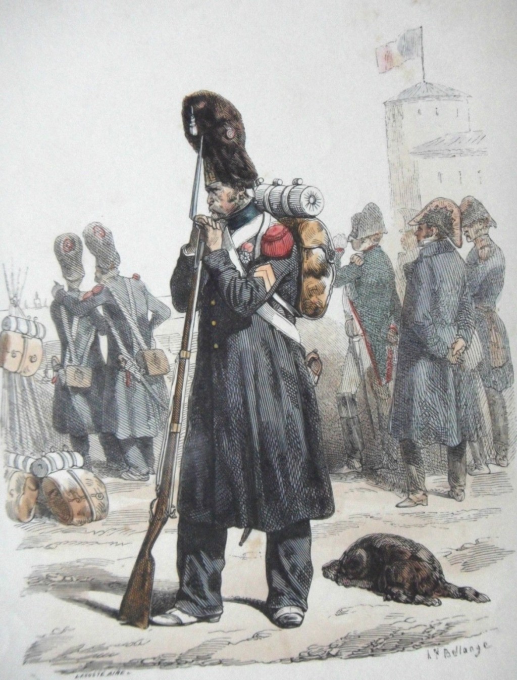 Guard Grenadier Philippe Ballut at Lützen and Bautzen, 1813 …